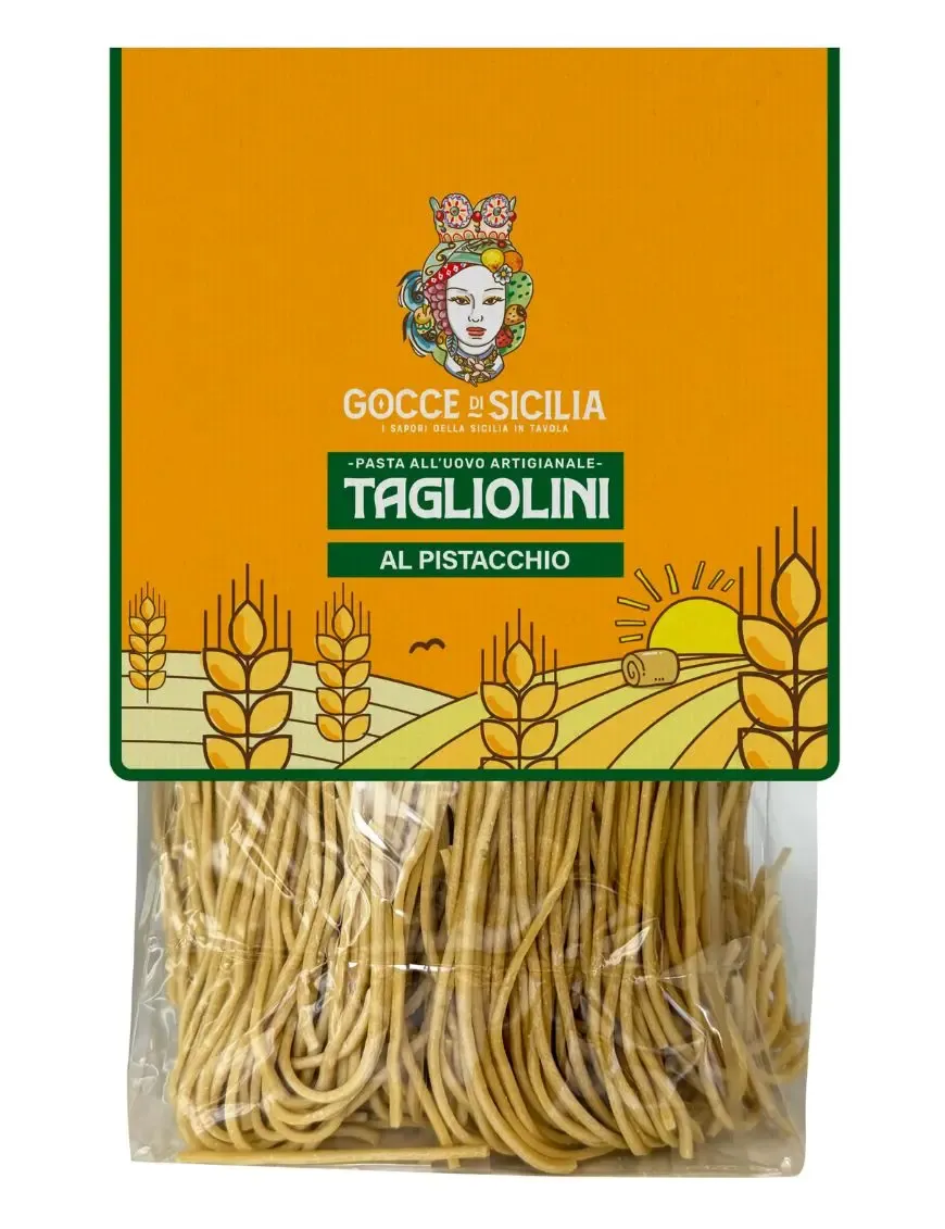Tagliolini al pistacchio