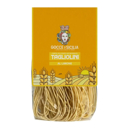 Sicilian Tagliolini al Limone handmade in 250 gram bag