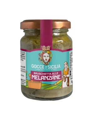 Eggplant pate spread on bread or bruschetta.