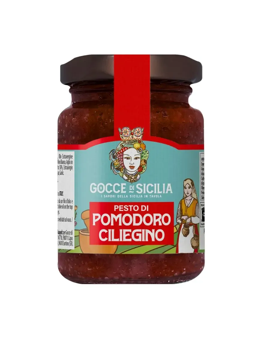 Sun dried Cherry tomato Pesto sauce for pasta