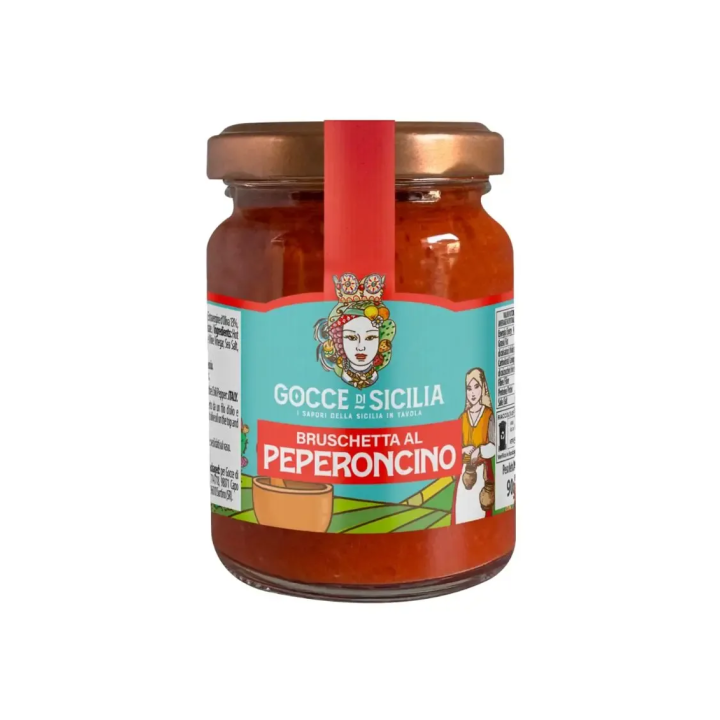 Chili Pepper Patè Gocce di Sicilia 90 grams