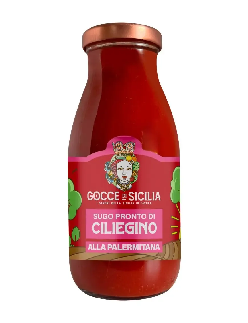 Ready to use Palermitan Cherry Tomato Sauce.