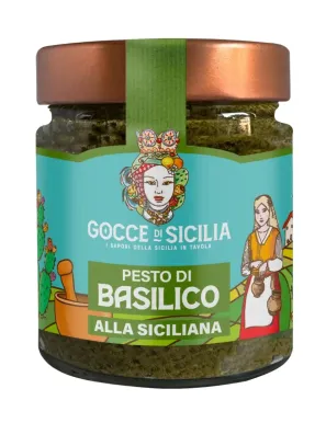 Pesto di Basilico alla Siciliana