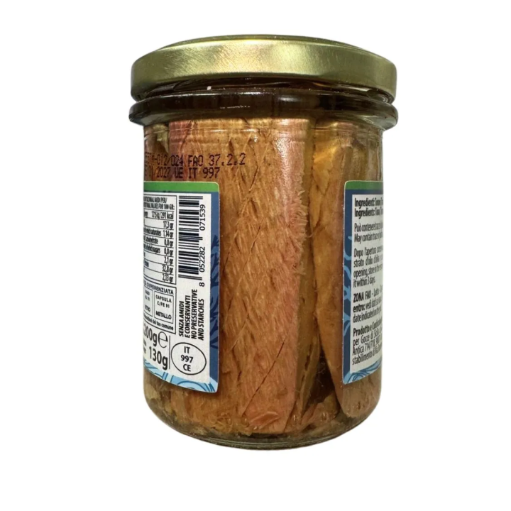 Tonnetto del mediterraneo, filetti in olio teneri e compatti