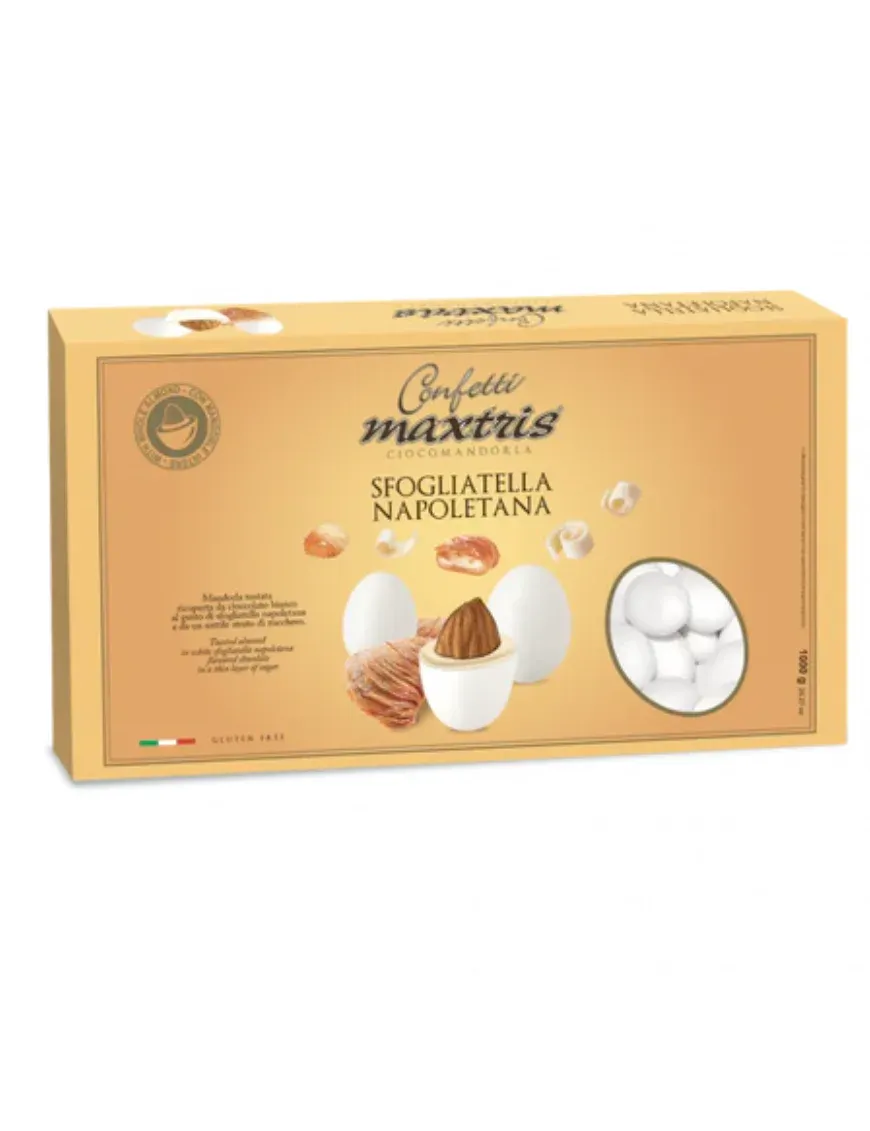 Maxtris Confetti with Neapolitan Sfogliatella flavor - 1 Kg Maxtris Confetti with Neapolitan Sfogliatella flavor - 1 Kg