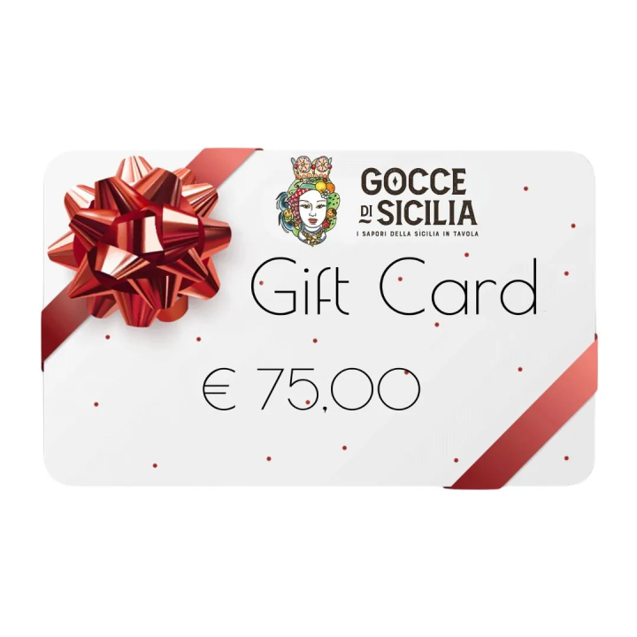 Gocce di Sicilia 75€ gift card