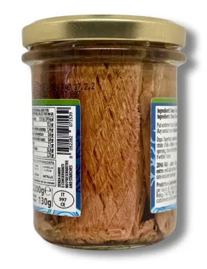 Filetti di Tonnetto del Mediterraneo in olio d'oliva 200 gr