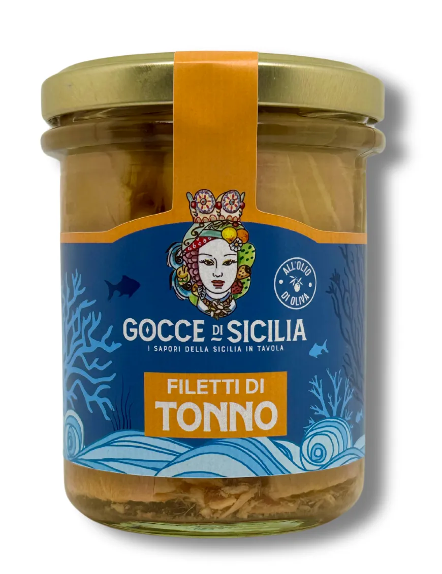 Filetti di Tonno all'Olio d'Oliva