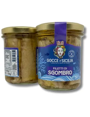 Mackerel Fillets in Olive Oil