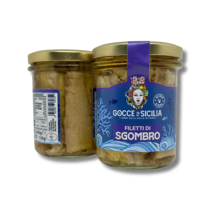 Mackerel Fillets in Olive Oil