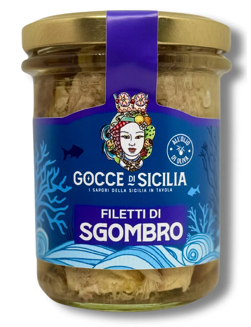 Filetti di Sgombro all'Olio di Oliva 200 g