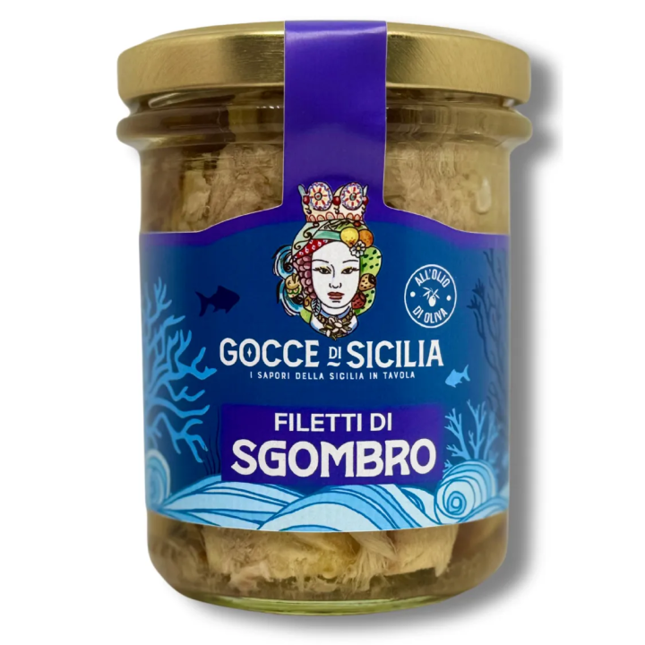 Filetti di Sgombro all'Olio di Oliva 200 g