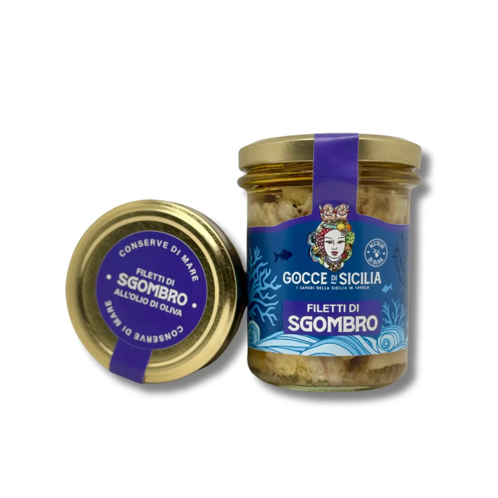 Mackerel Fillets in Olive Oil