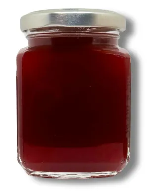 Sicilian Prickly Pear Jam in an elegant jar - Gocce di Sicilia