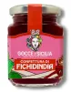 Sicilian Prickly Pear Jam in an elegant jar - Gocce di Sicilia