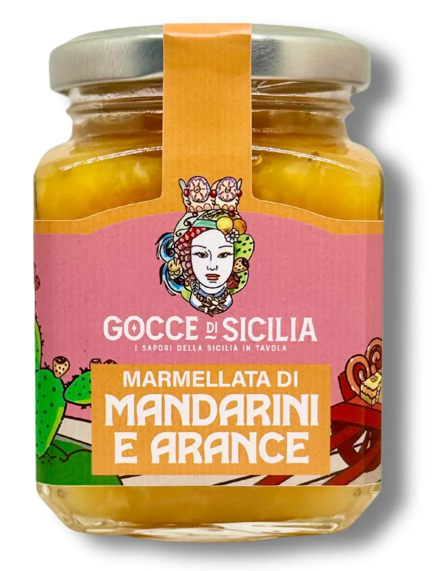 Marmellata siciliana di Arance e Mandarini - Gocce di Sicilia