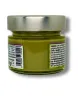 Crema dolce spalmabile col 45% di pistacchio, vasetto da 90 grammi.