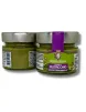 Sweet spreadable cream with 45% pistachio, 90 gram jar. Sweet spreadable cream with 45% pistachio, 90 gram jar.