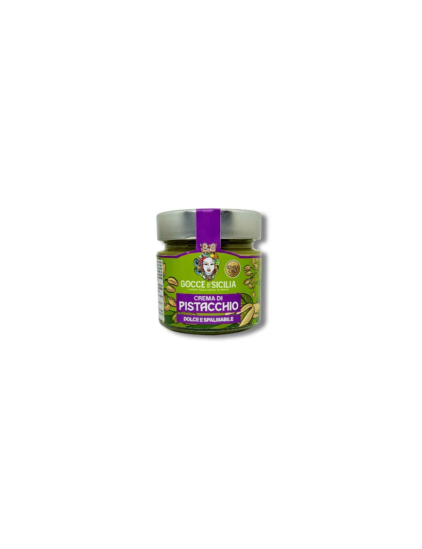 Crema di pistacchio Linea Oro dolce spalmabile con il 40% di pistacchio