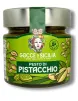 Pesto di pistacchio con puro pistacchio artigianale, vasetto da 190 grammi