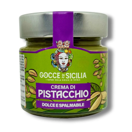 Sweet cream with pistachio - with the 20% of Pistachio