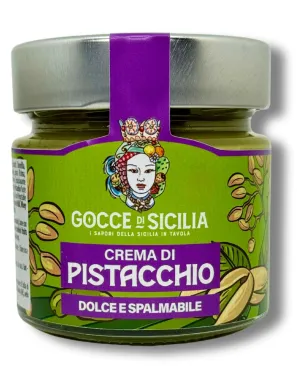 Sweet cream with pistachio - with the 30% of Pistachio