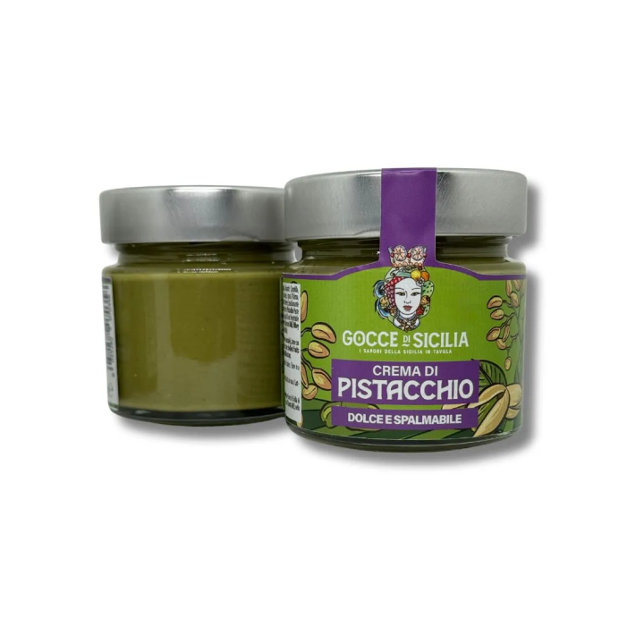 Sweet cream with pistachio - with the 20% of Pistachio