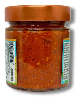 Sicilian pesto Gocce di Sicilia. 190 grams pot.