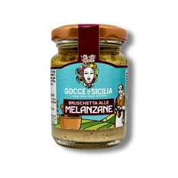 Crema di melanzane con olio extravergine da spalmare sul pane o bruschette