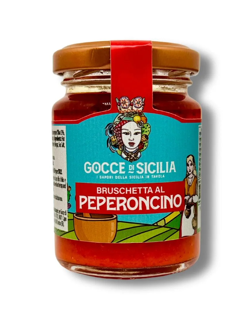 Chili Pepper Patè Gocce di Sicilia 90 grams