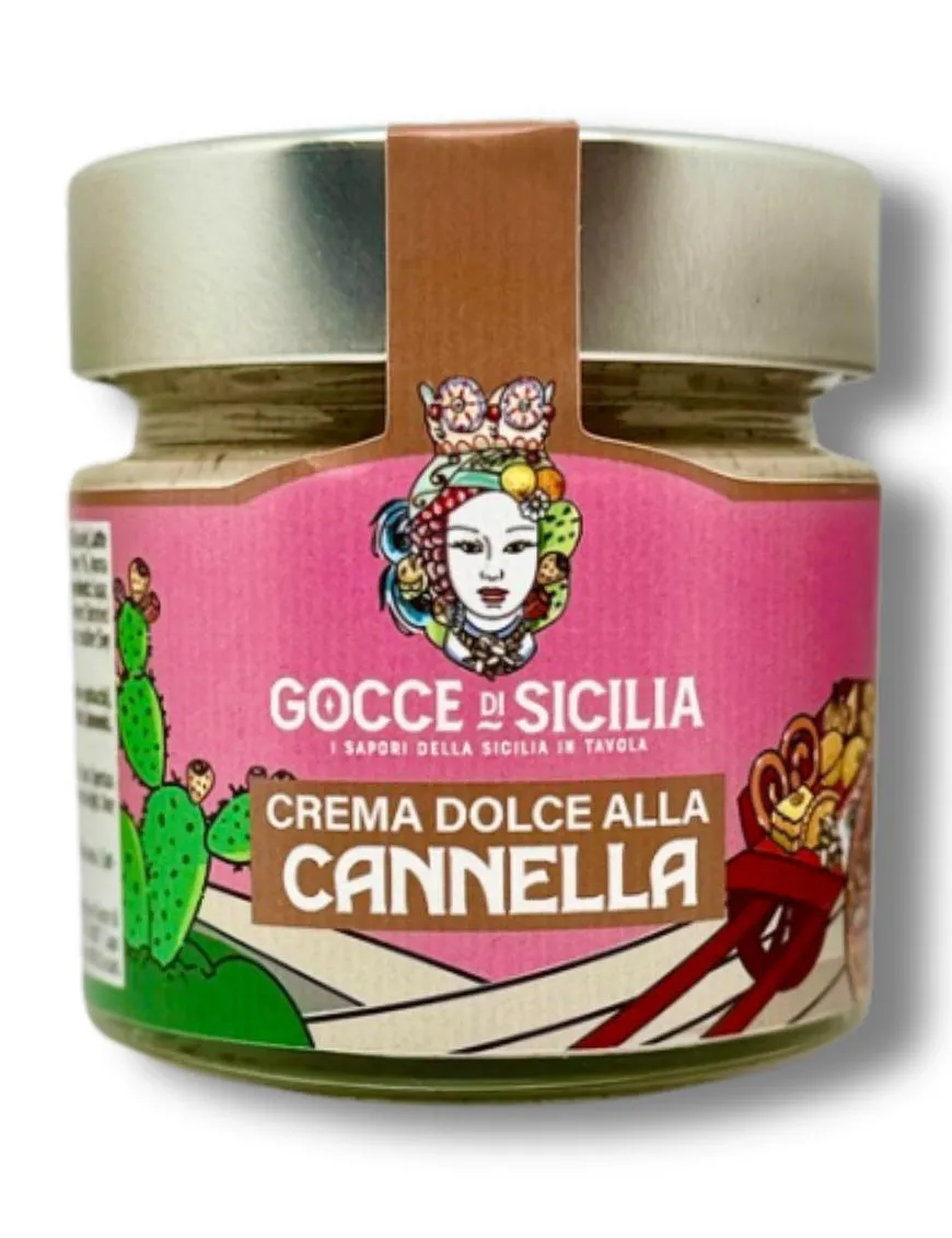 Crema dolce spalmabile alla cannella
