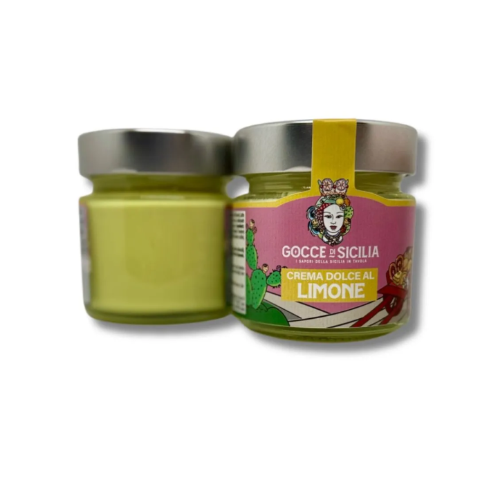 Crema al limone spalmabile Gocce di Sicilia