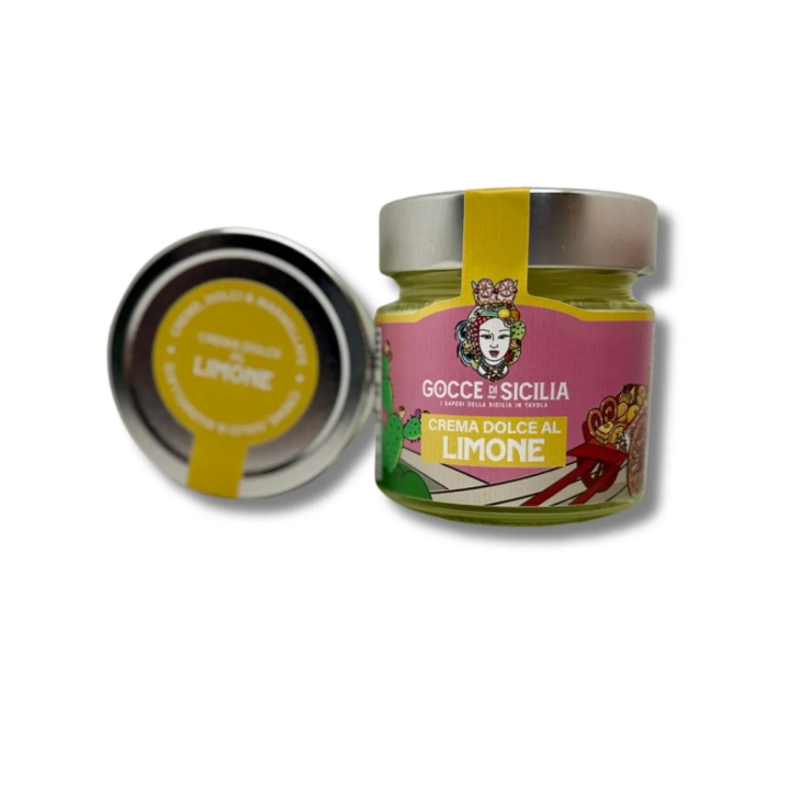 Crema al limone spalmabile Gocce di Sicilia
