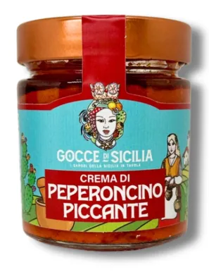 Chili Pepper Cream Gocce di Sicilia 190 grams