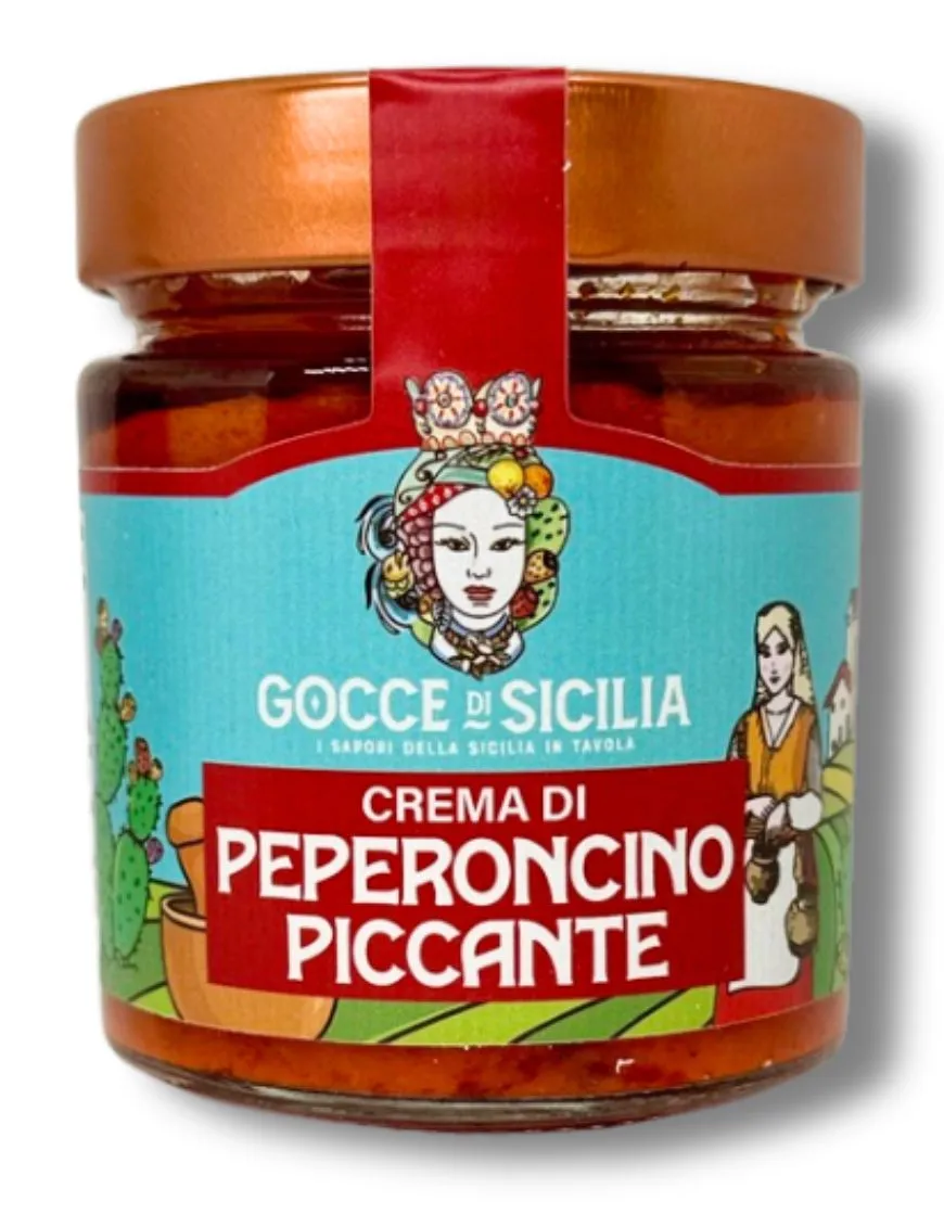 Chili Pepper Cream Gocce di Sicilia 190 grams