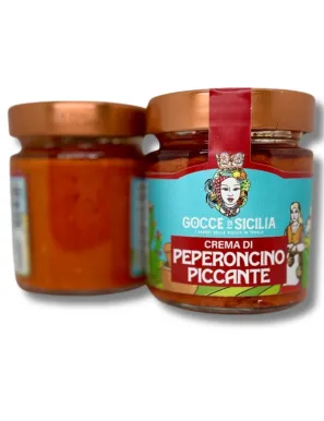 Chili Pepper Cream Gocce di Sicilia 190 grams