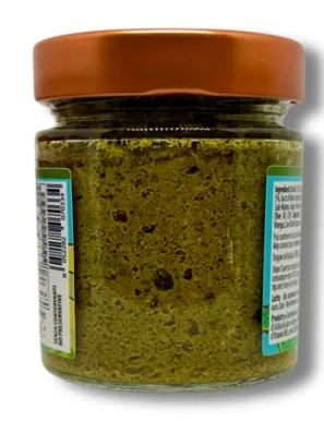 Pesto pronto di Basilico alla Siciliana - Vasetto da 190 grammi
