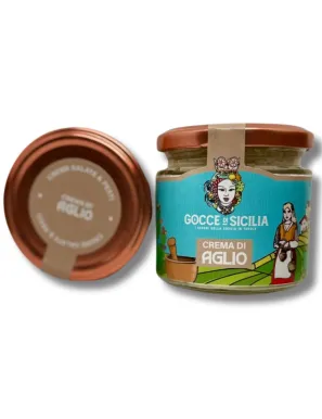 Crema spalmabile di aglio - vasetto da 190g
