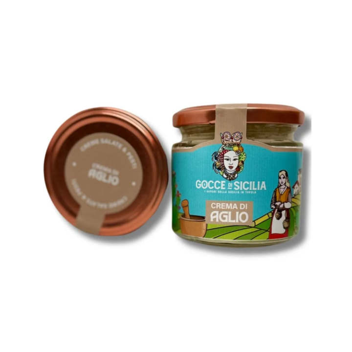 Crema spalmabile di aglio - vasetto da 190g