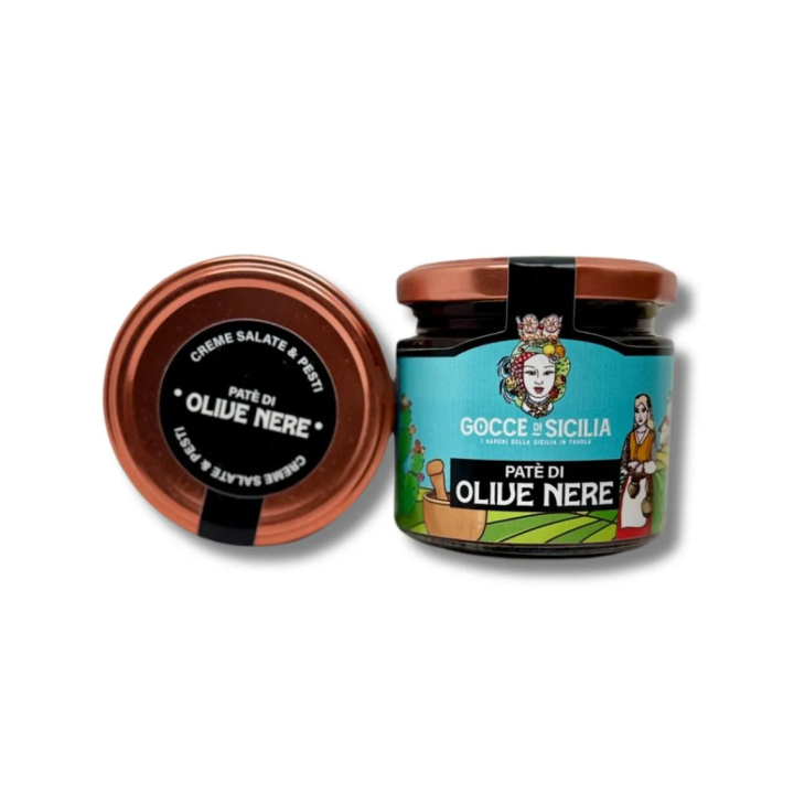 Black olive pate - 190g jar