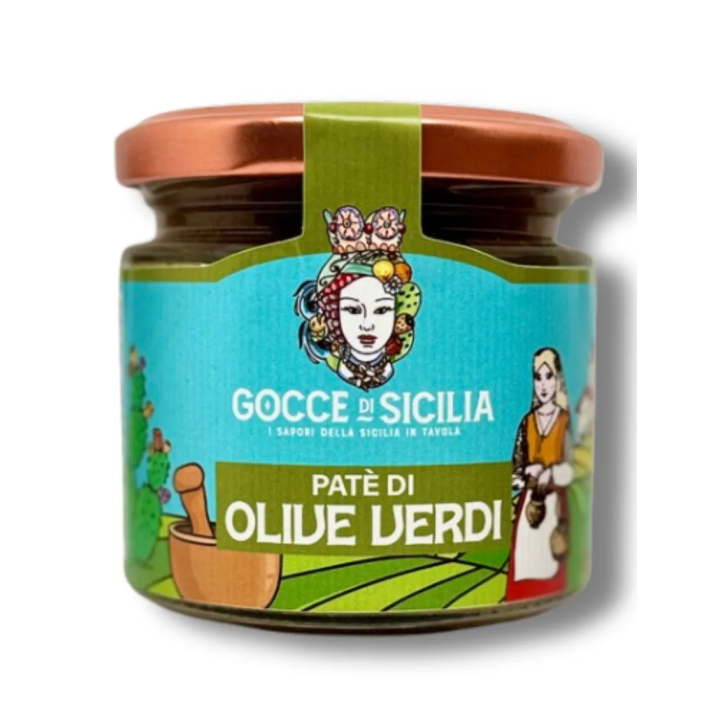 Patè di Olive verdi Nocellara Etnea - vasetto da 190g