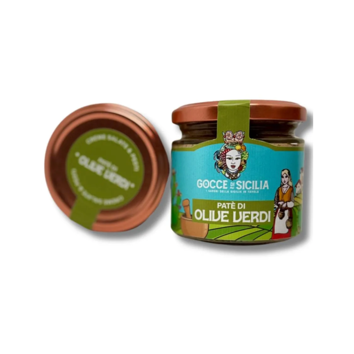 Patè di Olive verdi Nocellara Etnea - vasetto da 190g