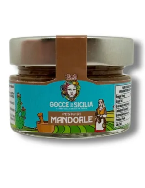 Pesto di mandorle per condire pasta, primi, verdure e pesce