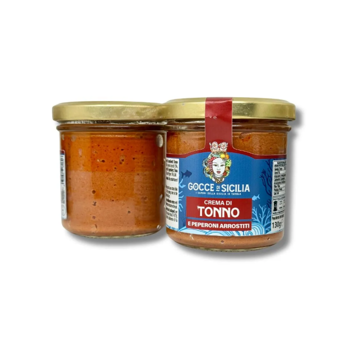 Crema di Tonno con peperoni da spalmare - Prodotto artigianale