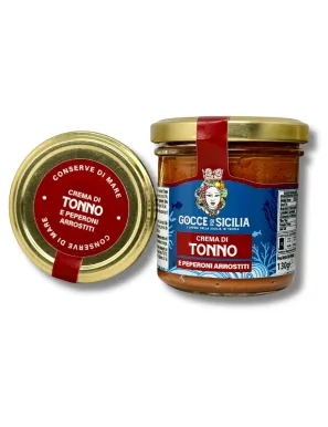 Crema di Tonno con peperoni da spalmare - Prodotto artigianale