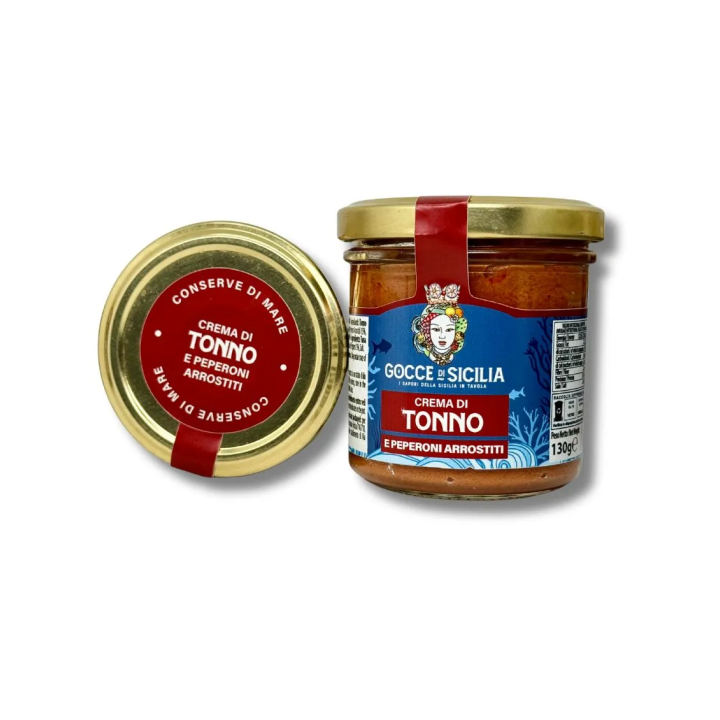 Crema di Tonno con peperoni da spalmare - Prodotto artigianale