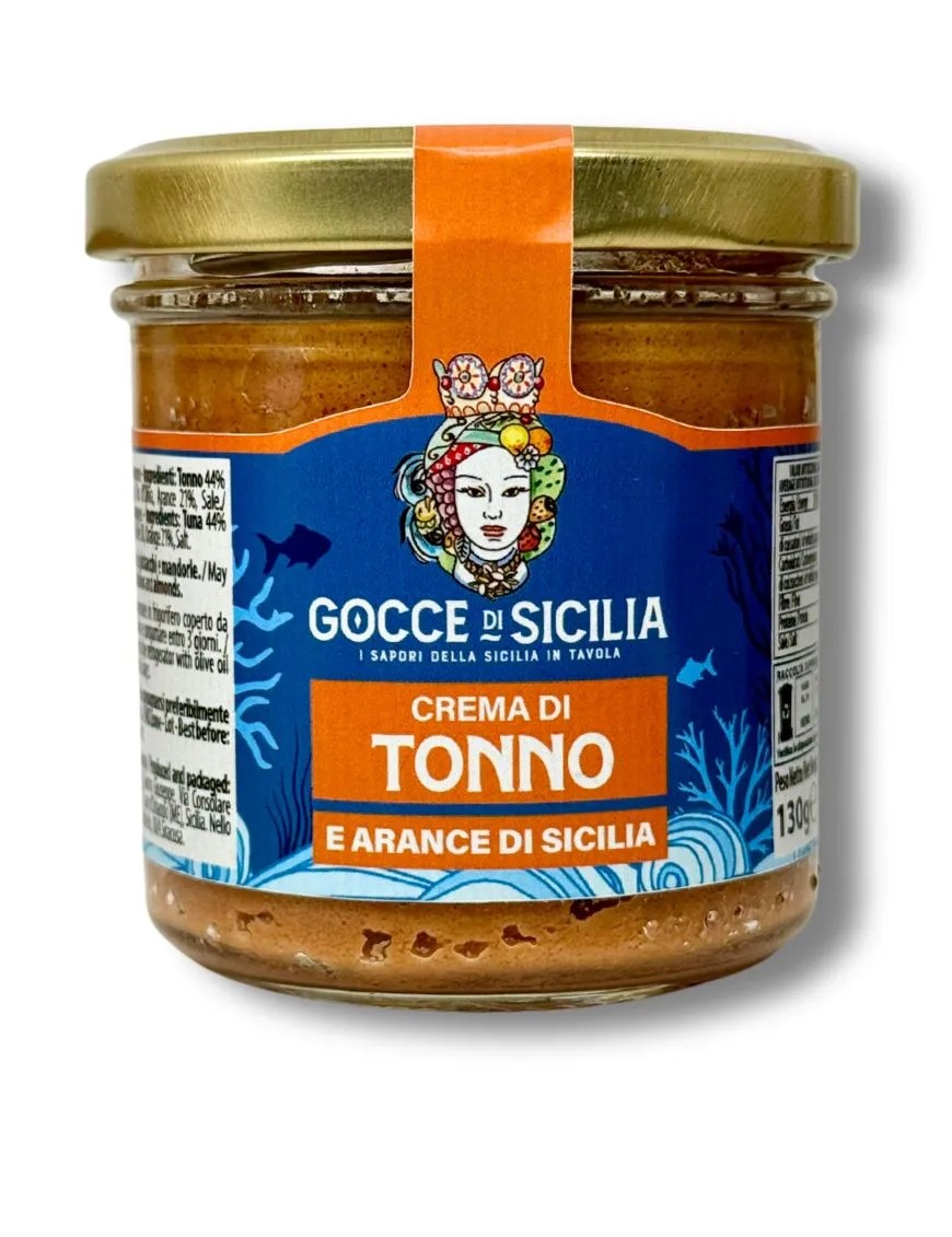 Patè di Tonno con Arance siciliane Gocce di Sicilia Patè di Tonno con Arance siciliane Gocce di Sicilia