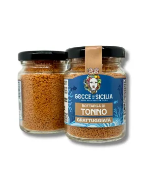 Vasetto di Bottarga di Tonno grattugiata prodotta in Sicilia