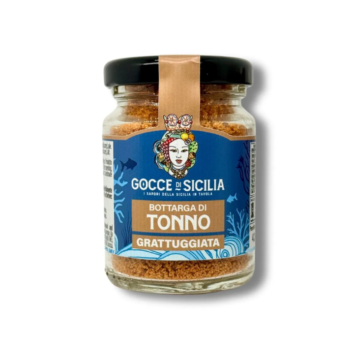 Vasetto di Bottarga di Tonno grattugiata prodotta in Sicilia
