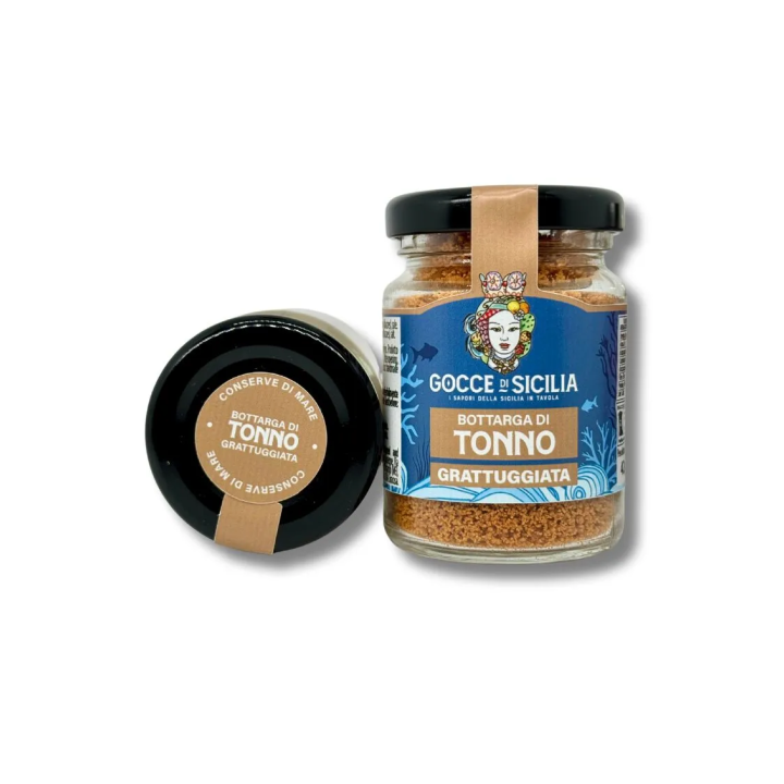 Grated bottarga of tuna